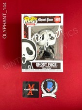 Timothy Olyphant signed Ghostface Funko Pop #1607 Scream Beckett COA