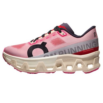 On Running CloudmOnster Hyper Red Cream Women's - 3WE10123344 Shoes