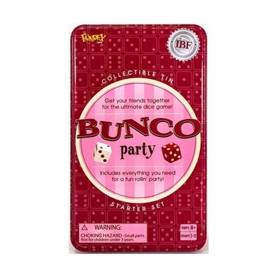 Fundex Boardgame Bunco Party (Tin Ed) Box EX/NM