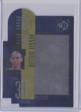 1996-97 Upper Deck UD3 Reggie Miller Star Focus #40  Indiana Pacers