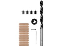 Yato HolzdüBel-Werkzeugsatz 8Mm 17Tlg YT-44111