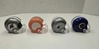 LOT OF FOUR NFL VENDING MACHINE MINI FOOTBALL HELMETS GREAT CONDITION — photo 1