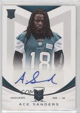 2013 Panini Momentum Rookie Signatures Silver 83/199 Ace Sanders #103 Auto 1l2