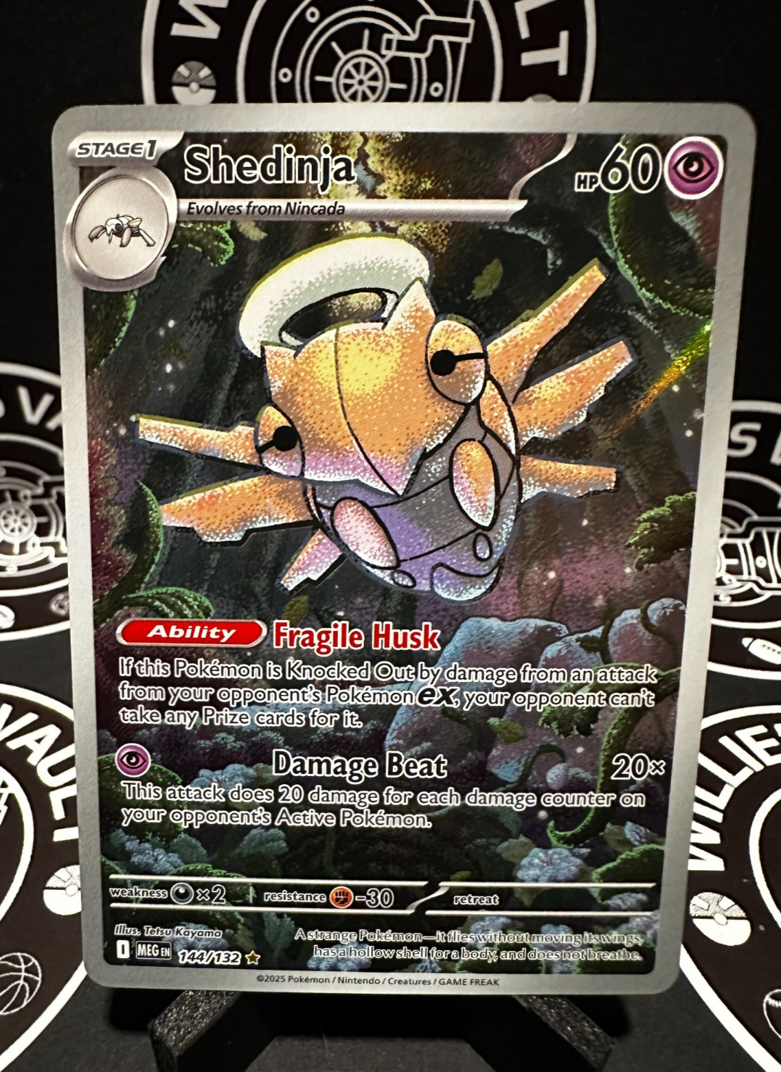 Shedinja 144/132 Me01: Mega Evolution Holo