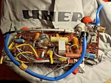 VTG Parts From Tube Recorder Uher Capacitors, Resistors, Magic Eye Socket, VIDEO