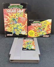Teenage Mutant Ninja Turtles II: The Arcade Game Nintendo NES 1990 CIB Pizza Hut image