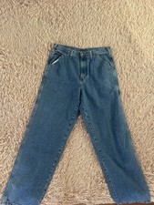Utility work pants, denim carpenter jeans