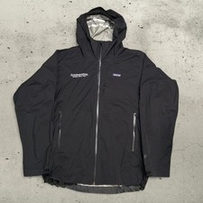 Patagonia Men's XL H2NO Waterproof Hooded Full Zip Black Jacket STY84801SP19
