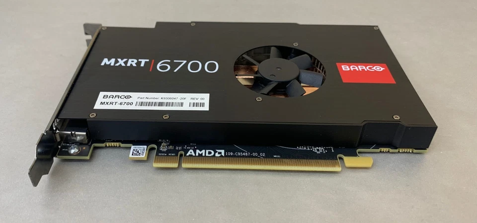 Barco AMD MXRT 6700 8GB GDDR5 SDRAM Medical Graphics Card (K9306047-20F) - Image 2 of 4
