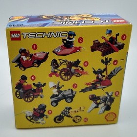 LEGO Technic 2544 Shell Promotional Set Motorcycle 10 Models New Sealed Vintage