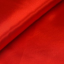 Red SATIN FABRIC 54" x 10 yards Bolt Crafts Sewing Put-up Wedding Party SALE