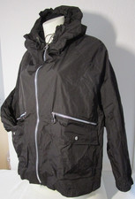 ZARA Oversize Regenjacke mit Kapuzenkragen*Gr:L*schwarz*NEU