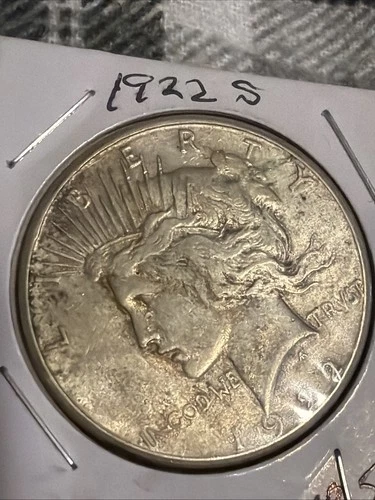 1922-S $1 Peace Dollar