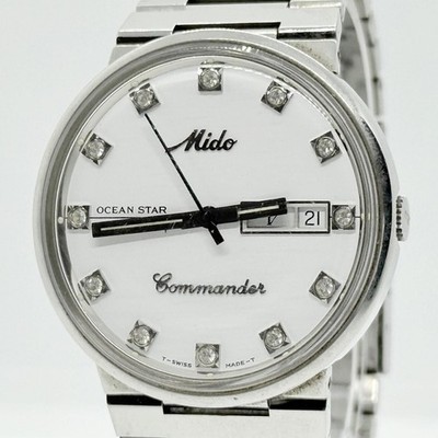 MIDO 9855591 8269 Men Automatic Luxury Authentic Collectible Dress Watch