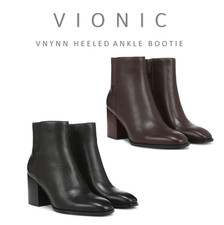 Vionic Vynn Heeled Ankle Bootie