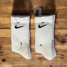 Nike Kids Dri-Fit Performance Crew Cushioned Training Socks Size XS 5-7 6 Pack
