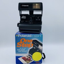 Vintage Original Polaroid OneStep 600 Instant Film Camera. Works 