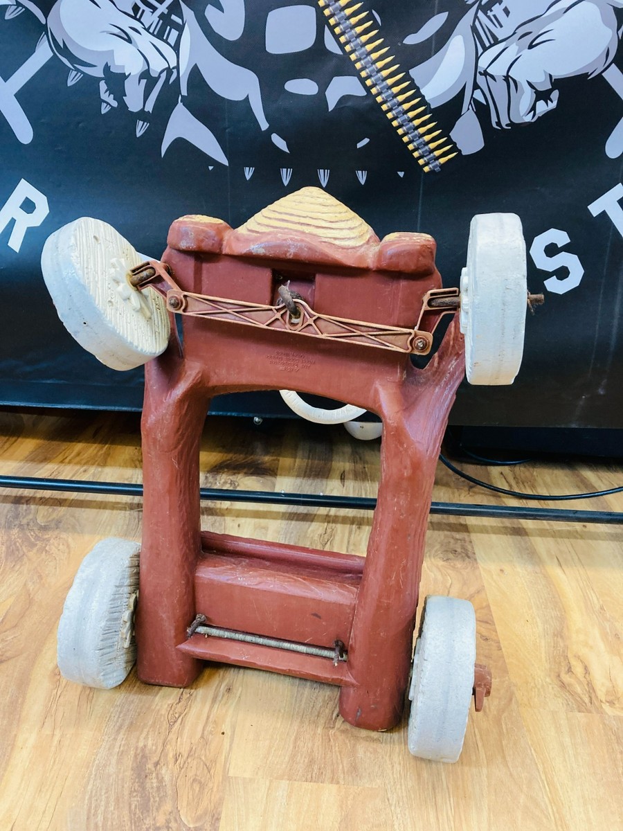 フリントストーン 乗り物 レア品 アメトイ ヴィンテージ Vintage 1962 Murray AMF Flintstones Car Ride On Toy Original Kids