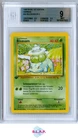 BULBASAUR C 1999 POKEMON BASE 1ST EDITION GERMAN 44 BGS 9.0