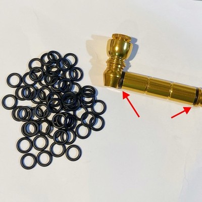 30 PCS O Rings for Connection Air Tight Of Metal smoking pipes