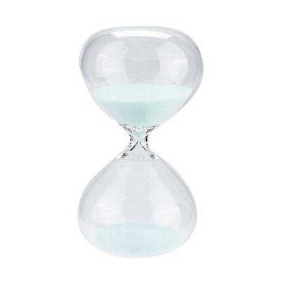 15 Minuten Zylinderförmiger Sanduhr Sand Timer Desktop Ornament BAK
