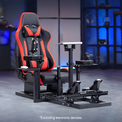 Dardoo Flight Racing Cockpit mit Sitz Fit HOTAS Warthog G Saitek Logitech G29
