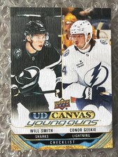 2024-25 Upper Deck Series Two Will Smith Conor Geekie UD Canvas Young Guns #C240