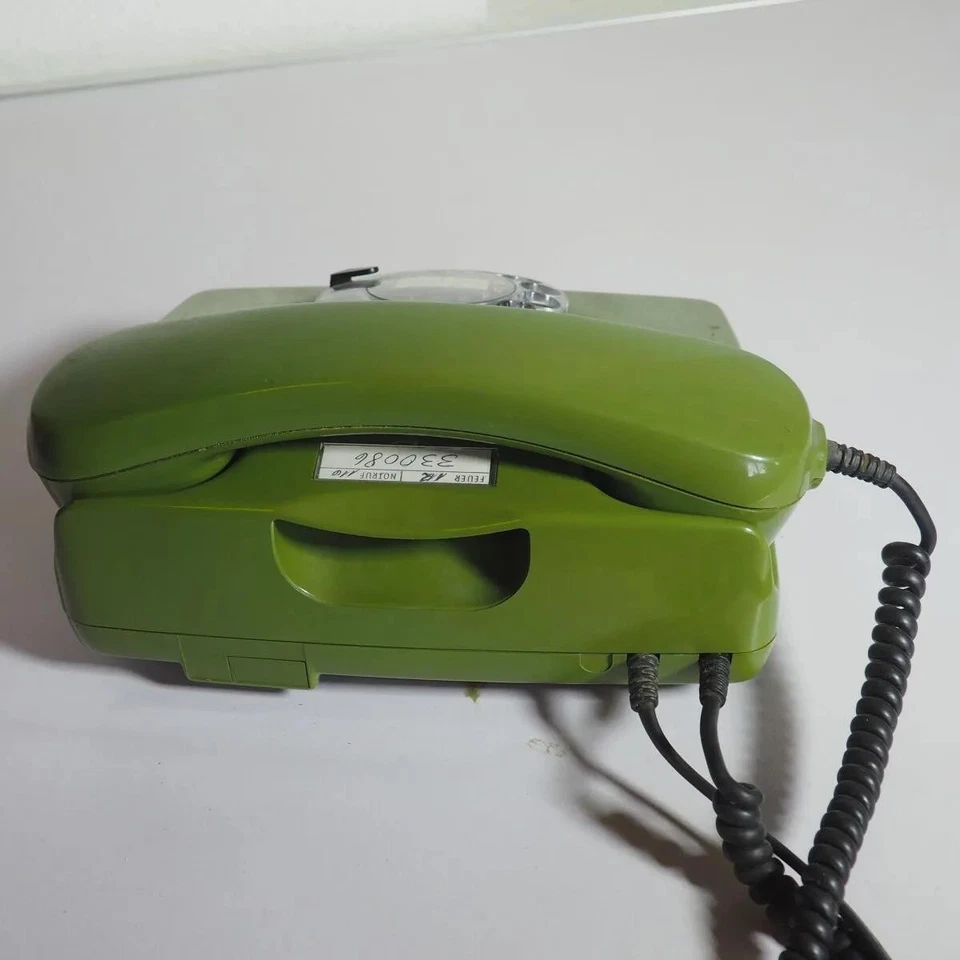 Vintage Wählscheibentelefon FeTAp 791-1 Grün 80er Jahre Retro Bundespost Design - Bild 3 von 4