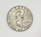 1963-D Franklin Half Dollar 90% Silver  - Last Yr
