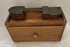 Wooden Shoe Shine Box