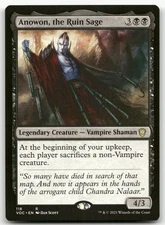 Anowon, the Ruin Sage #118 (NM) Crimson Vow VOC Magic MTG