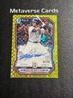 2026 Bowman Chrome Kevin McGonigle Yellow X-Fractor 1st Prospect Auto 02/75