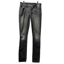 GOLDSIGN | Size: 27 | Lure Skinny Jeans Faded Charcoal Wash Stretch Made in USA