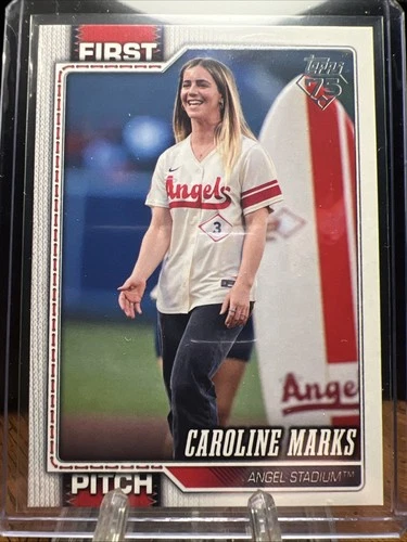 2026 Topps Series 1 Caroline Marks Base (RAW)