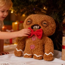 Fuggler Funny Ugly Monsters Plush Toy Xmas Series Gingerbread Peluche Dolls New！