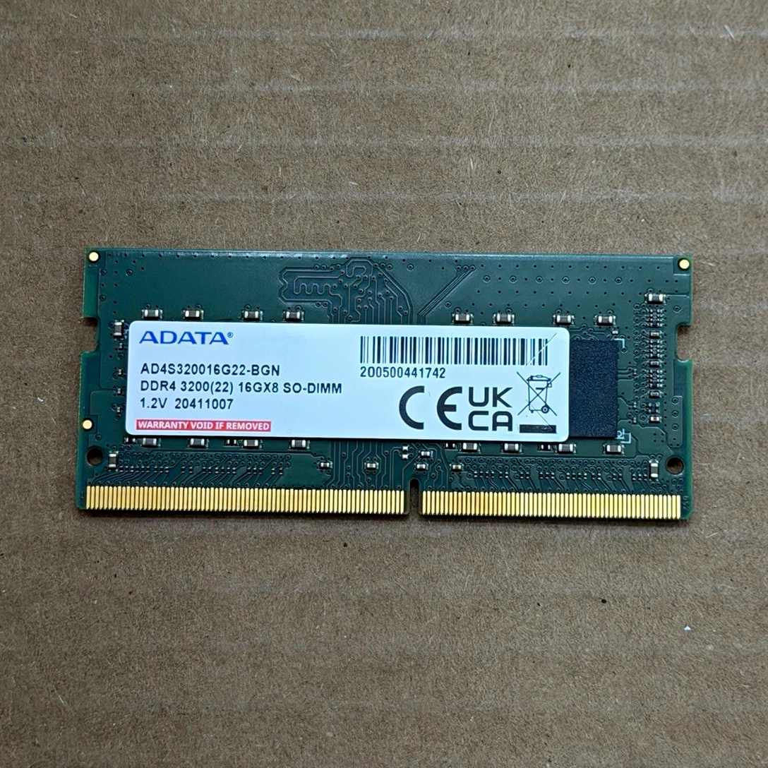 ADATA DDR4 SDRAM 16 GB Capacity per Module Memory (RAM) for sale
