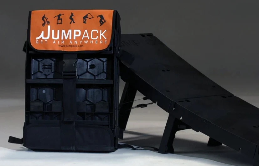 JUMPACK Portable Bike Jump Ramp &ndash; Adjustable MTB/BMX Trick