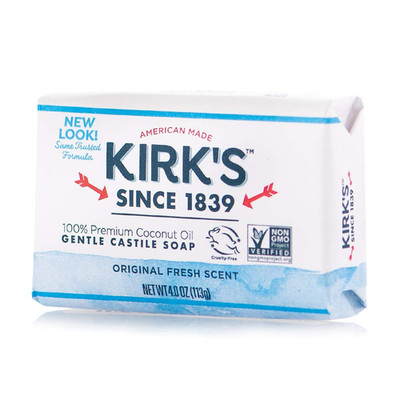 Kirk'S Natural Original Castile Soap, 4 Ounce (Packaging May Vary)