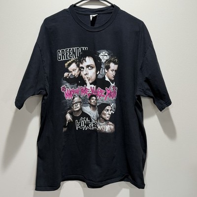 When We Were Young Festival 2023 T-Shirt Green Day Blink-182 Black Tee Men s 2XL