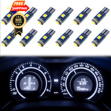 Ecocstm 12 Pcs T5 Led Bulbs 74 73 37 2721 Instrument Cluster Light White Ecocstm 12 Pcs T5 Led Bulbs 74 73 37 2721 Instrument Cluster Light White