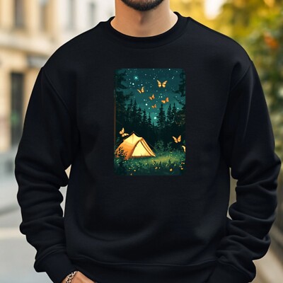 Butterfly Camping Cosy and Perfect for Any Occasion S to 4XL