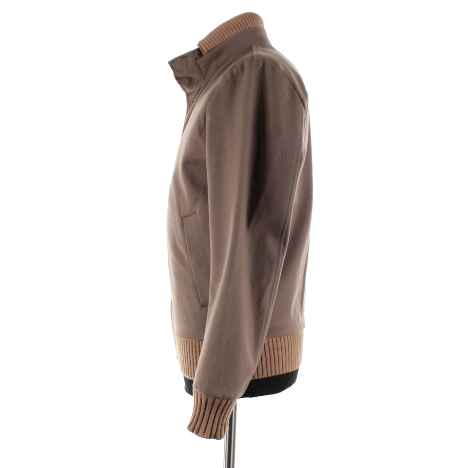 Kired Kiton NWT Ronde Wool Jacket w/ Removable Collar Size 50 (M US) In Brown - Image 4 of 4