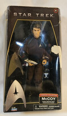 PLAYMATES STAR TREK COMMAND COLLECTION MCCOY FIGUR 2009