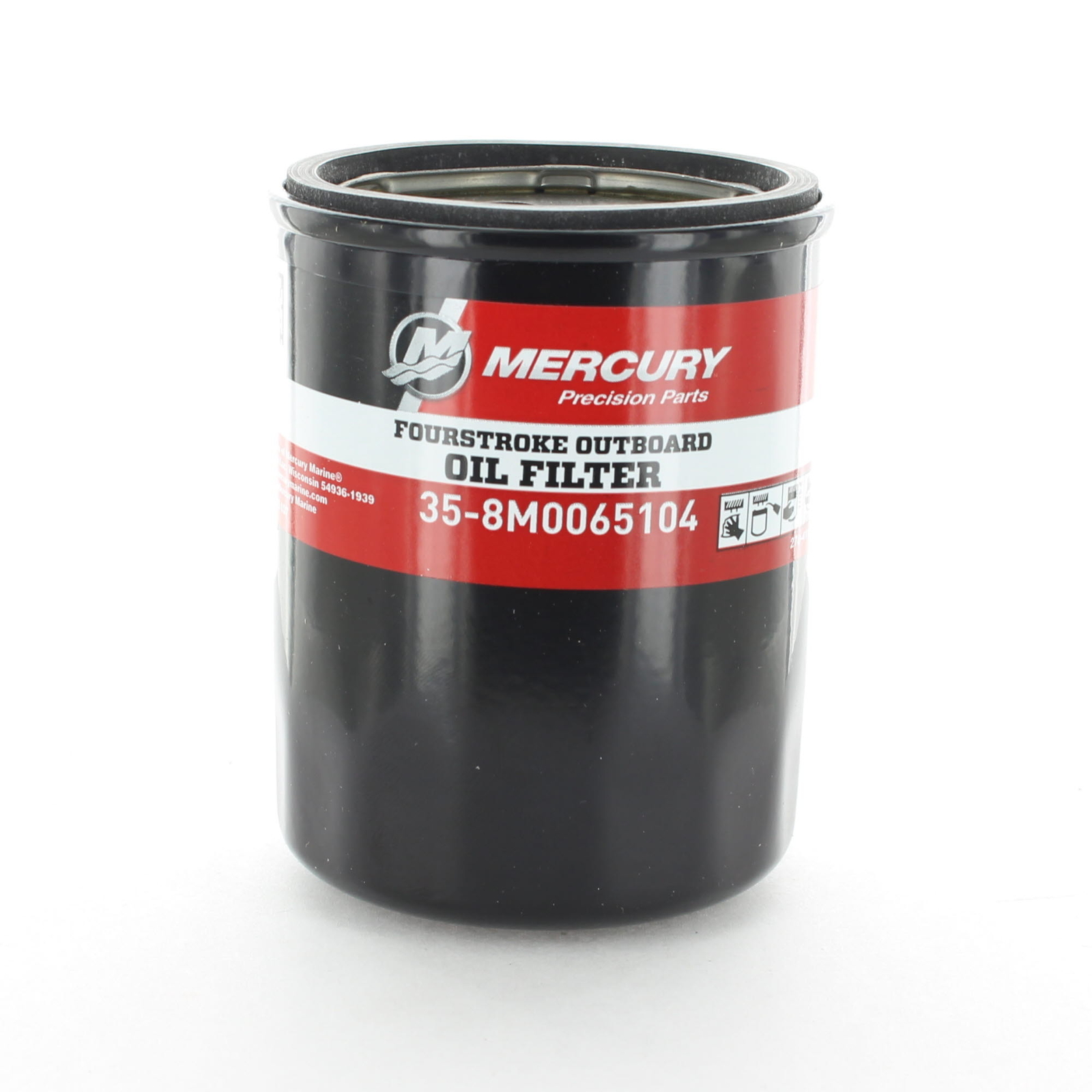 Mercury Marine / Mercruiser New OEM FourStroke Outboard Oil Filter 35-8M0065104