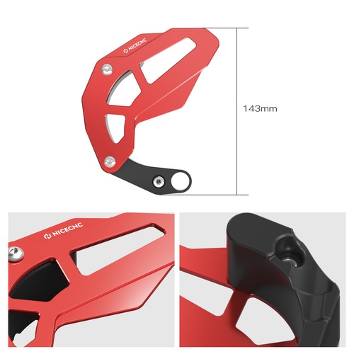 Case Saver Cover Guard Chain Guide #23820-HP1-600 For Honda TRX450ER 2006-2014 - Picture 7 of 9