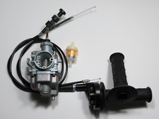 Carburetor &amp; Twist Throttle &amp; Choke Cable for Yamaha TR125L TTR125LE  2000-2007