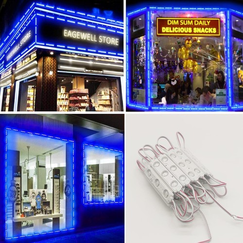 LED Module, LED Windows Lights Blue 100pcs 49.8 Ft 5730 SMD 150LM Per LED Mod... - Picture 6 of 6