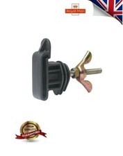 Tape Insulators  lock system  Electric Fence threaded M6 Poly Reusable  20m 40mm