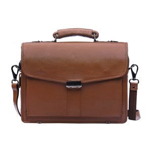 Bolsa De Cuero Marrón De Hombre Oficina bolsa portátil bolsa bolsa de mano  Mensajero Bolso Organizador | eBay