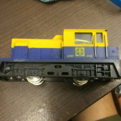 HO AHM ATSF Santa Fe 332 MDT Diesel Locomotive Switcher runs well | eBay